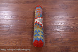 Reversible Kilim Flat Weave Wool On Wool Runner Rug - 2' 7" X 9' 7" - Golden Nile