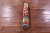 Reversible Kilim Flat Weave Wool On Wool Runner Rug - 2' 9" X 9' 8" - Golden Nile