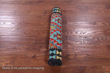 Reversible Kilim Flat Weave Wool On Wool Runner Rug - 2' 7" X 9' 7" - Golden Nile