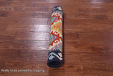 Reversible Kilim Flat Weave Wool On Wool Rug - 2' 7" X 9' 7" - Golden Nile