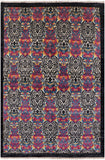 William Morris Hand Knotted Wool Area Rug - 6' 0" X 8' 10" - Golden Nile