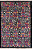 William Morris Hand Knotted Wool Area Rug - 6' 0" X 8' 10" - Golden Nile