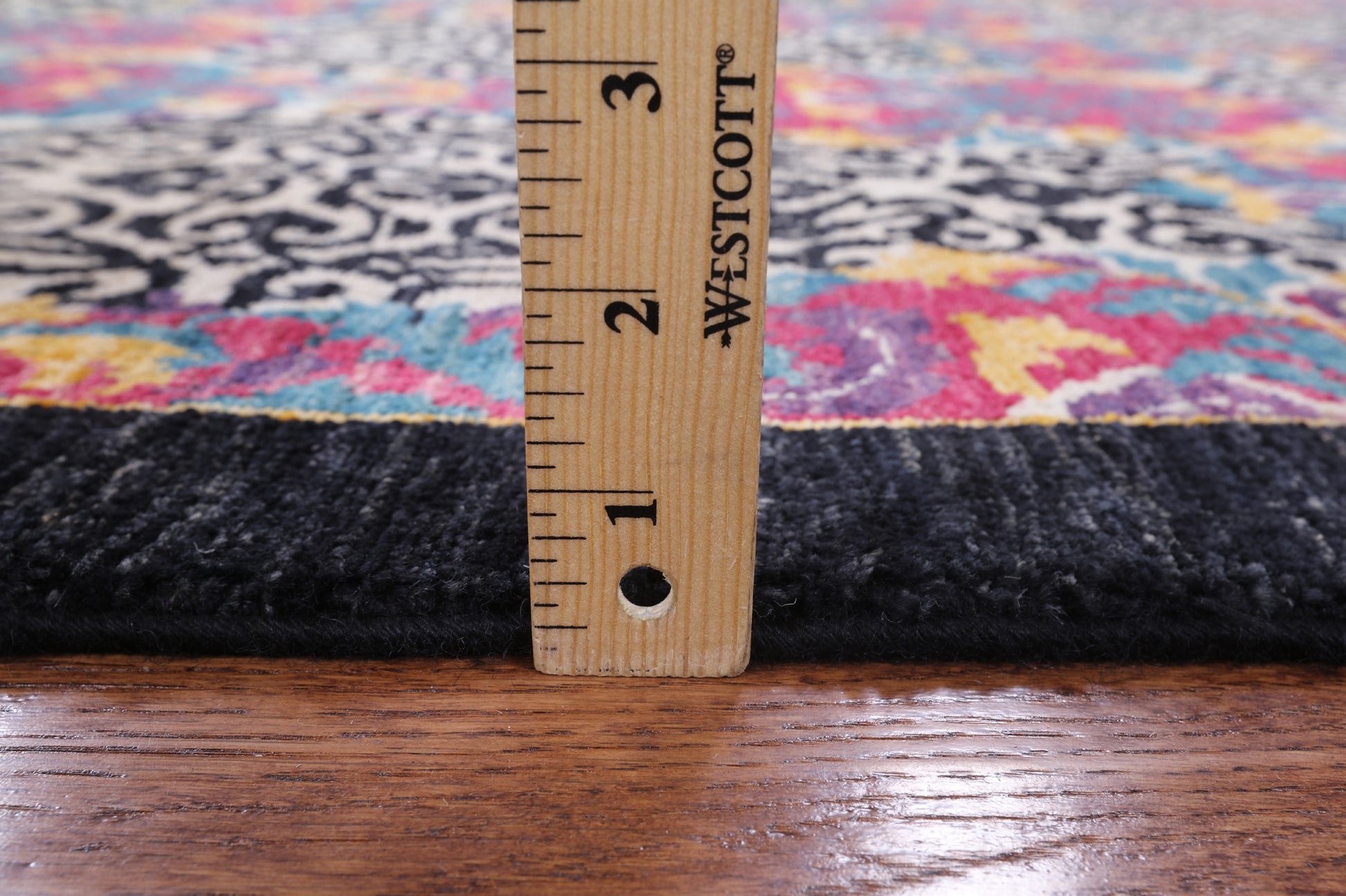 William Morris Hand Knotted Wool Area Rug - 6' 0" X 8' 10" - Golden Nile