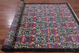 William Morris Hand Knotted Wool Area Rug - 6' 0" X 8' 10" - Golden Nile