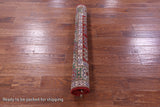 Red Super Kazak Hand Knotted Wool Rug - 4' 0" X 6' 1" - Golden Nile