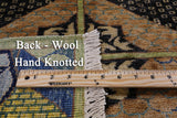 William Morris Handmade Wool Area Rug - 6' 7" X 7' 10" - Golden Nile