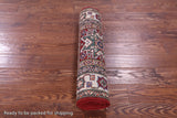 Red Super Kazak Hand Knotted Wool Runner Rug - 2' 7" X 10' 2" - Golden Nile