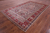 Super Kazak Hand Knotted Wool Rug - 5' 6" X 8' 3" - Golden Nile