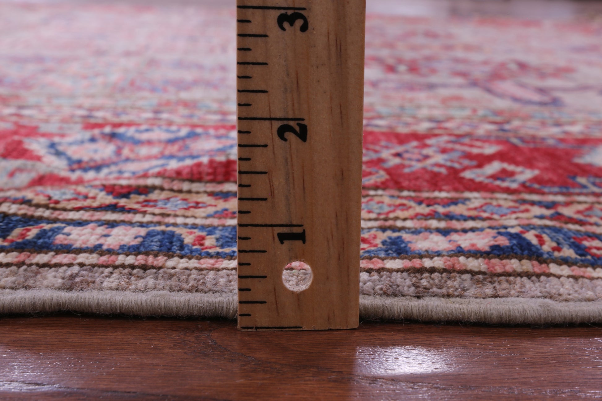 Super Kazak Hand Knotted Wool Rug - 5' 6" X 8' 3" - Golden Nile