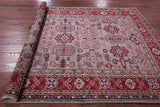Super Kazak Hand Knotted Wool Rug - 5' 6" X 8' 3" - Golden Nile