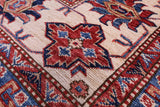 Blue Super Kazak Hand Knotted Wool Rug - 12' 2" X 15' 10" - Golden Nile