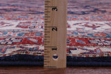 Blue Super Kazak Hand Knotted Wool Rug - 10' 0" X 13' 10" - Golden Nile