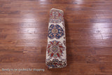 Ivory Super Kazak Hand Knotted Wool Rug - 6' 8" X 9' 10" - Golden Nile