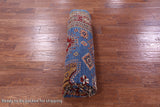 Blue Super Kazak Hand Knotted Wool Rug - 6' 0" X 9' 1" - Golden Nile