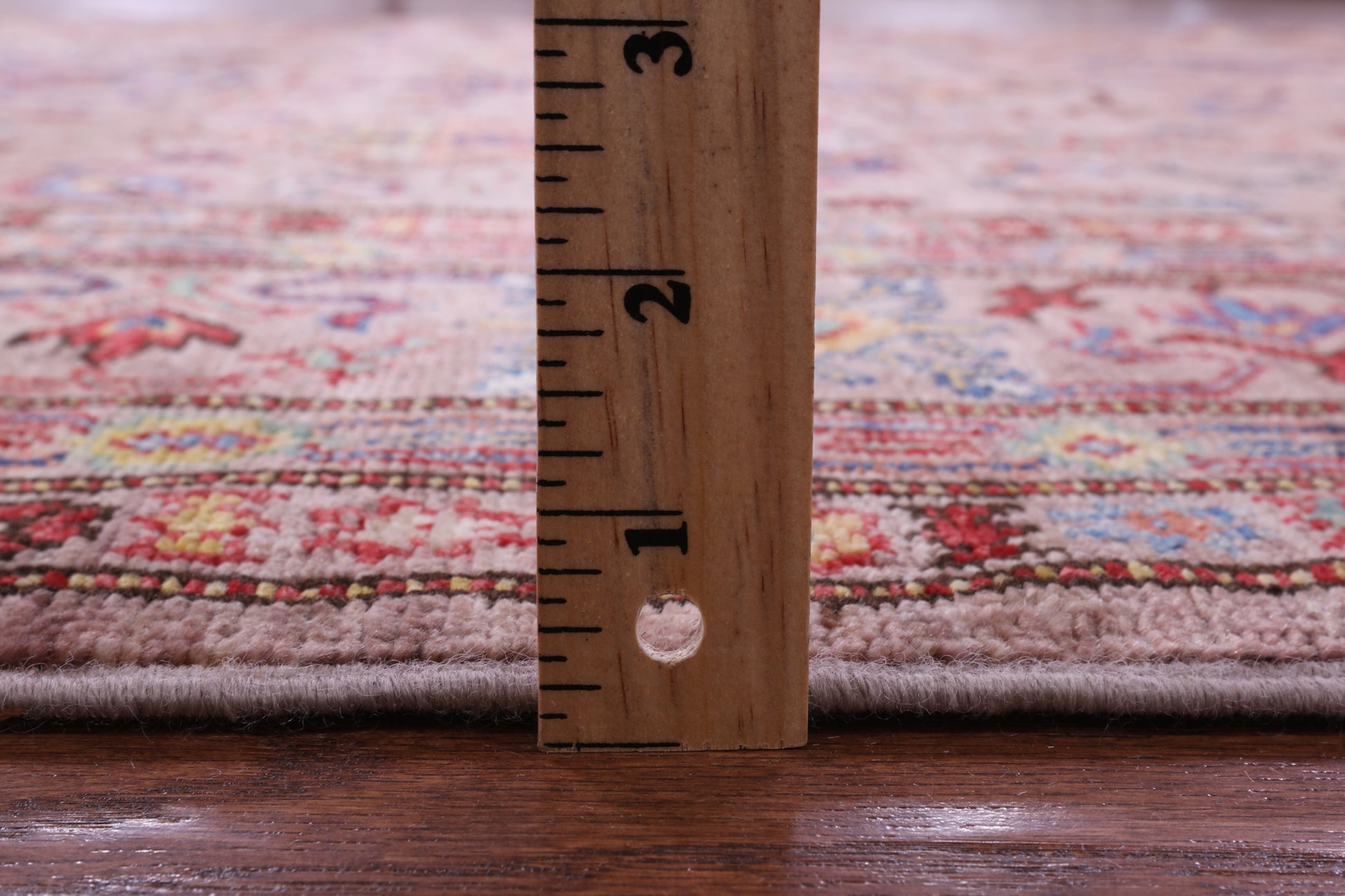 Super Kazak Handmade Wool Rug - 6' 2" X 8' 9" - Golden Nile