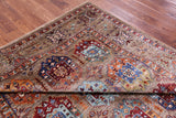 Turkmen Ersari Handmade Wool Rug - 7' 3" X 9' 8" - Golden Nile