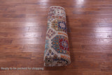 Turkmen Ersari Handmade Wool Rug - 7' 3" X 9' 8" - Golden Nile