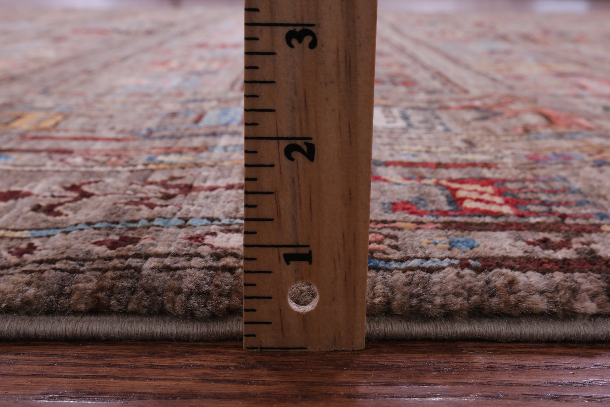 Persian Gabbeh Tribal Hand Knotted Wool Rug - 6' 10" X 9' 9" - Golden Nile