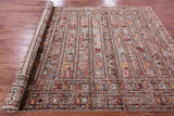 Persian Gabbeh Tribal Hand Knotted Wool Rug - 6' 10" X 9' 9" - Golden Nile