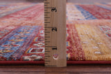 Persian Gabbeh Tribal Hand Knotted Wool Rug - 7' 0" X 10' 0" - Golden Nile