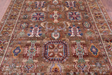Peshawar Hand Knotted Wool Rug - 6' 10" X 9' 9" - Golden Nile