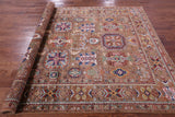 Peshawar Hand Knotted Wool Rug - 6' 10" X 9' 9" - Golden Nile