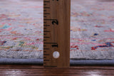 Grey Peshawar Hand Knotted Wool Rug - 6' 9" X 9' 10" - Golden Nile