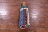 Tribal Persian Gabbeh Hand Knotted Wool Rug - 6' 11" X 9' 9" - Golden Nile