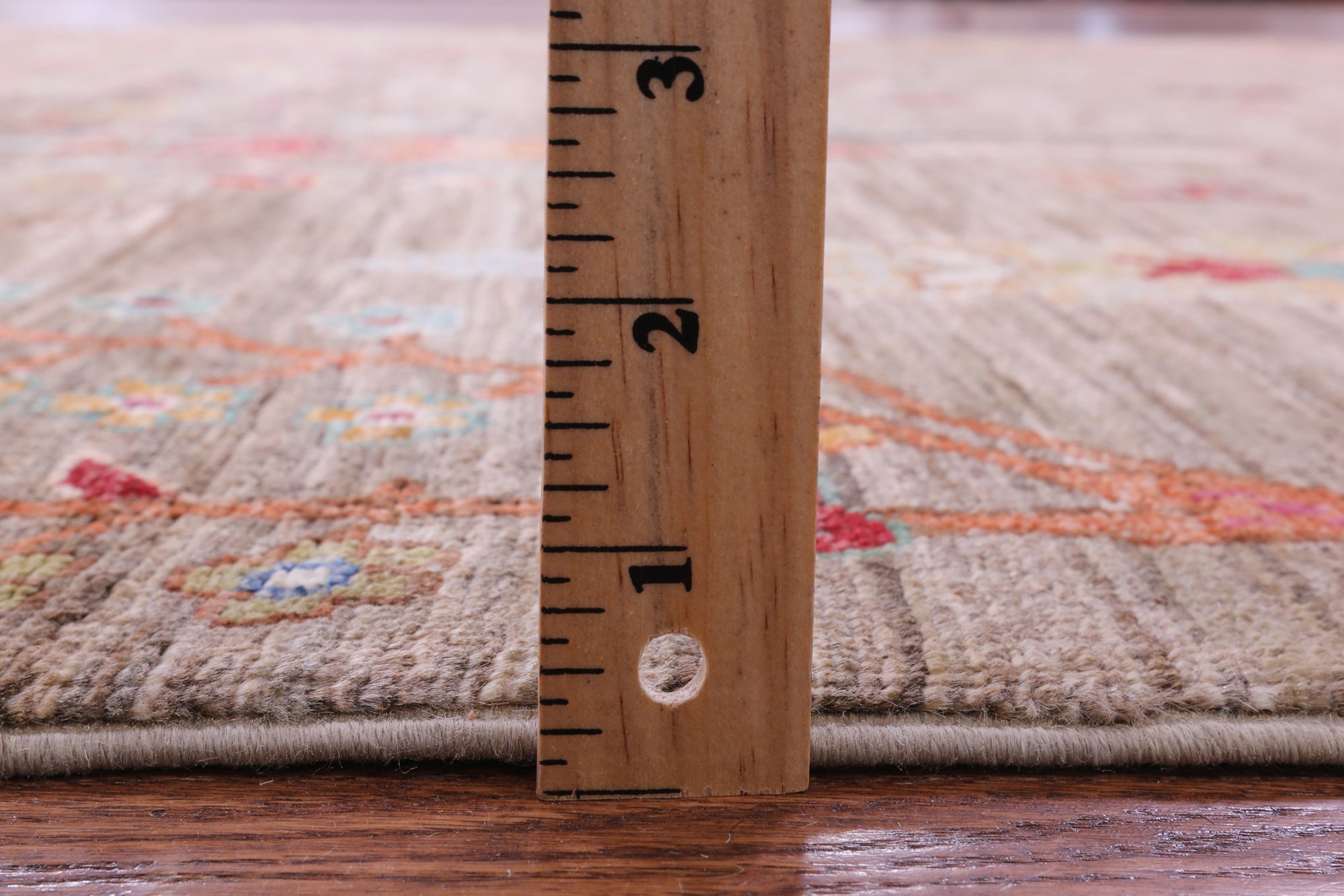 Persian Tribal Gabbeh Hand Knotted Wool Rug - 6' 9" X 10' 1" - Golden Nile
