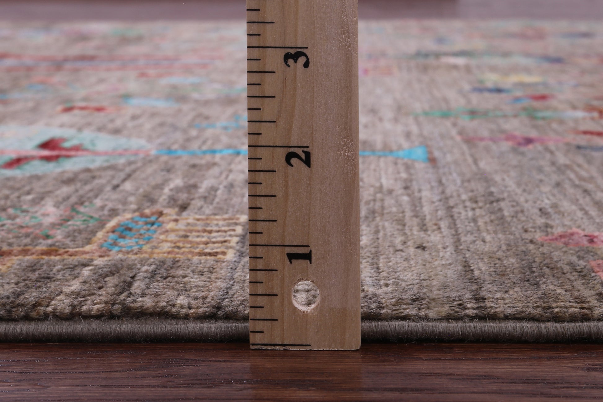 Tribal Persian Gabbeh Hand Knotted Wool Rug - 5' 9" X 8' 2" - Golden Nile