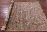 Tribal Persian Gabbeh Handmade Wool Rug - 5' 9" X 7' 10" - Golden Nile