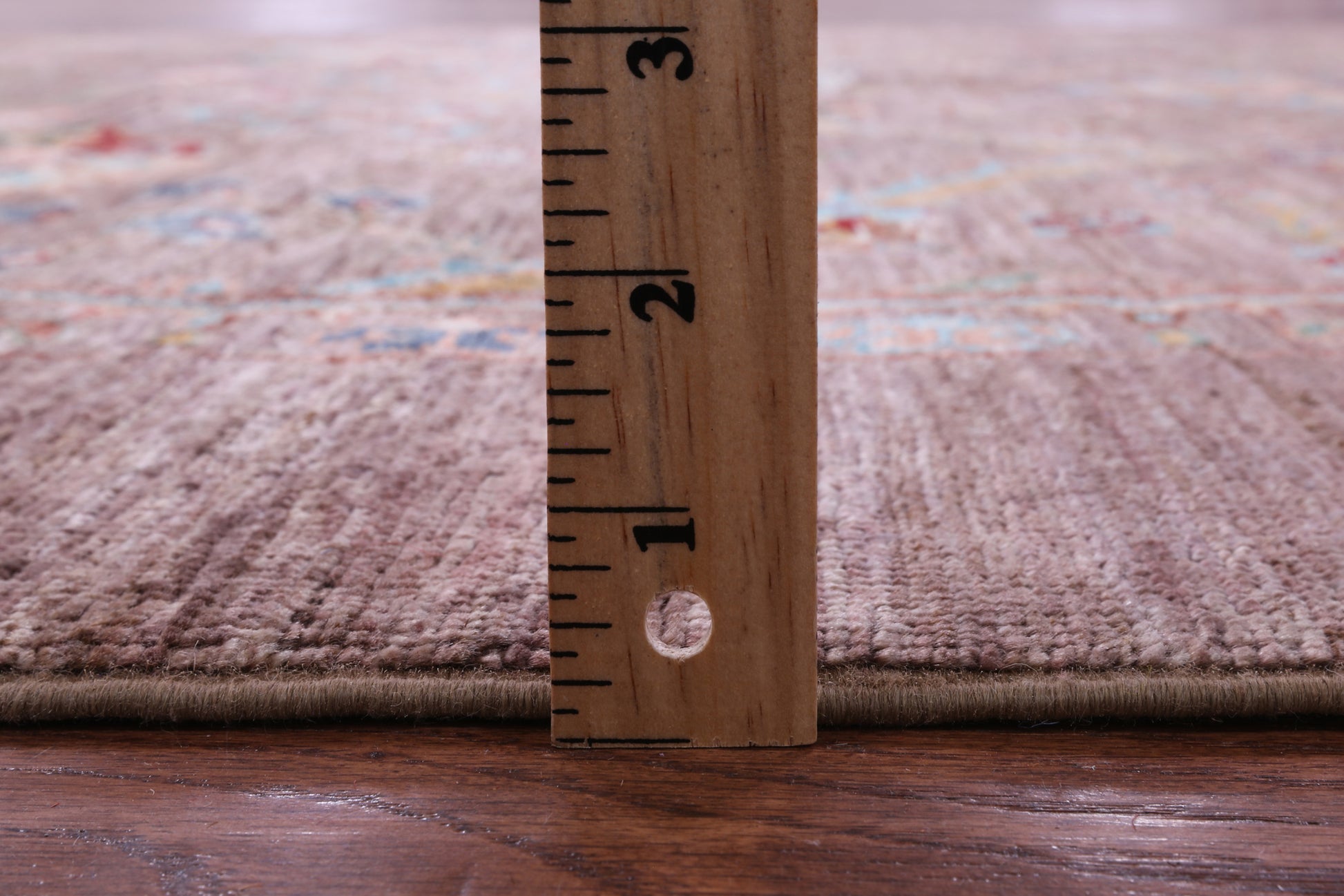 Brown Peshawar Hand Knotted Wool Rug - 5' 10" X 8' 1" - Golden Nile