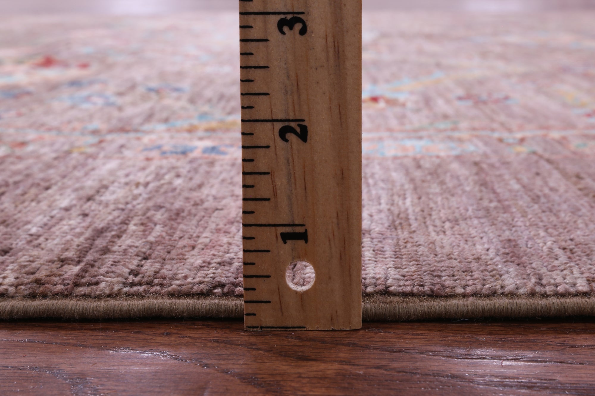 Brown Peshawar Hand Knotted Wool Rug - 5' 10" X 8' 1" - Golden Nile