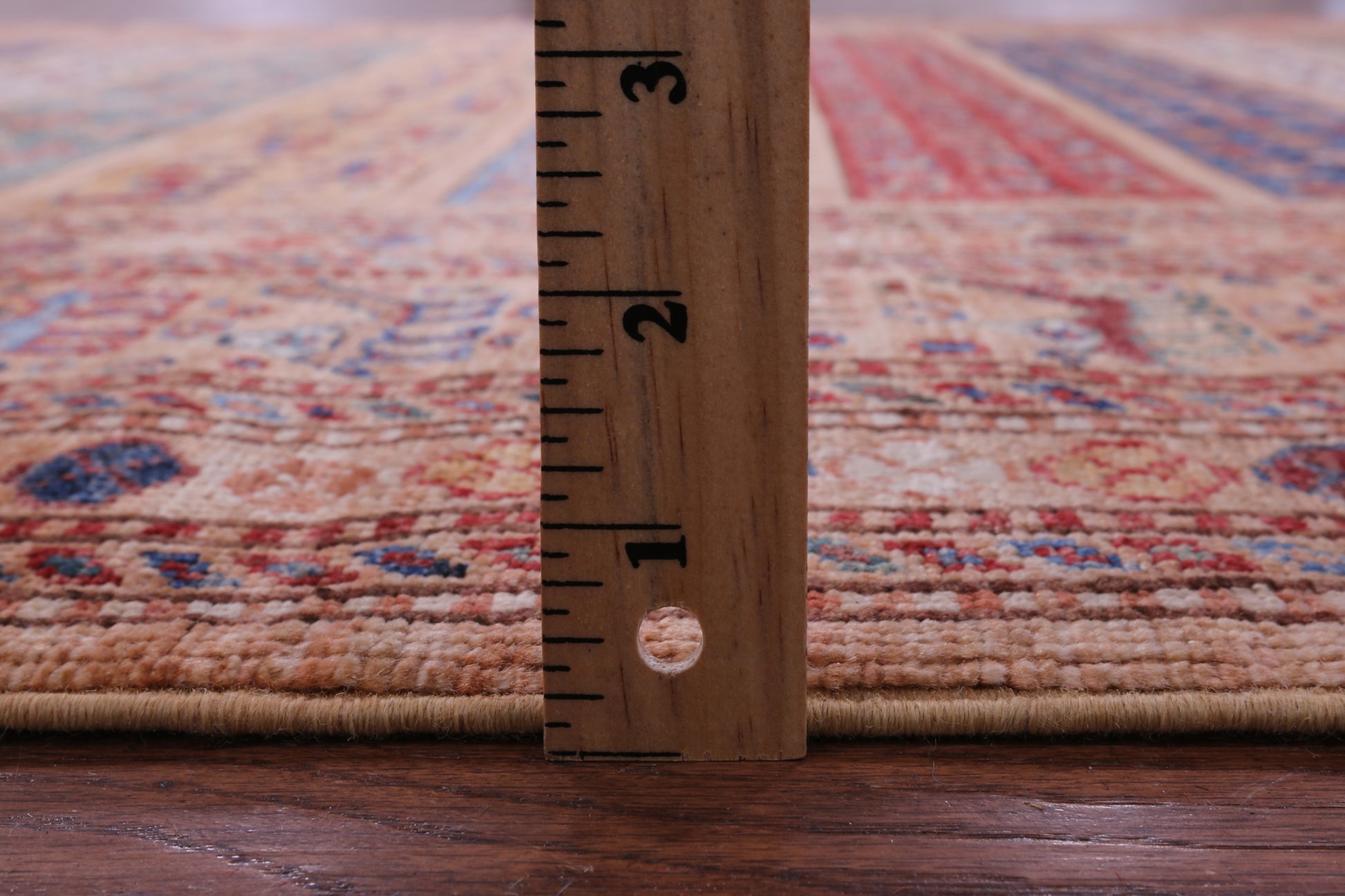 Tribal Persian Gabbeh Hand Knotted Wool Rug - 5' 10" X 7' 11" - Golden Nile