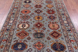 Turkmen Ersari Handmade Wool Rug - 6' 0" X 8' 6" - Golden Nile