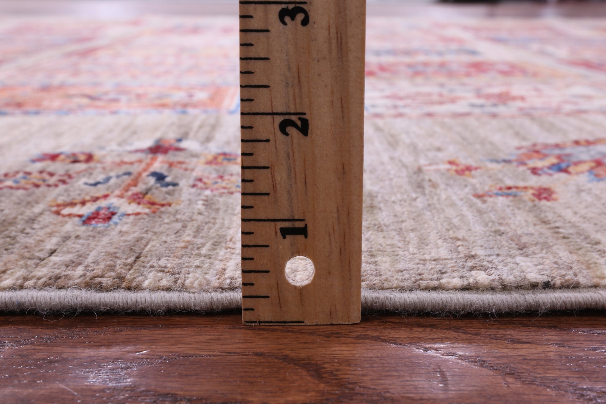 Garden Design Persian Handmade Wool Rug - 5' 9" X 8' 3" - Golden Nile
