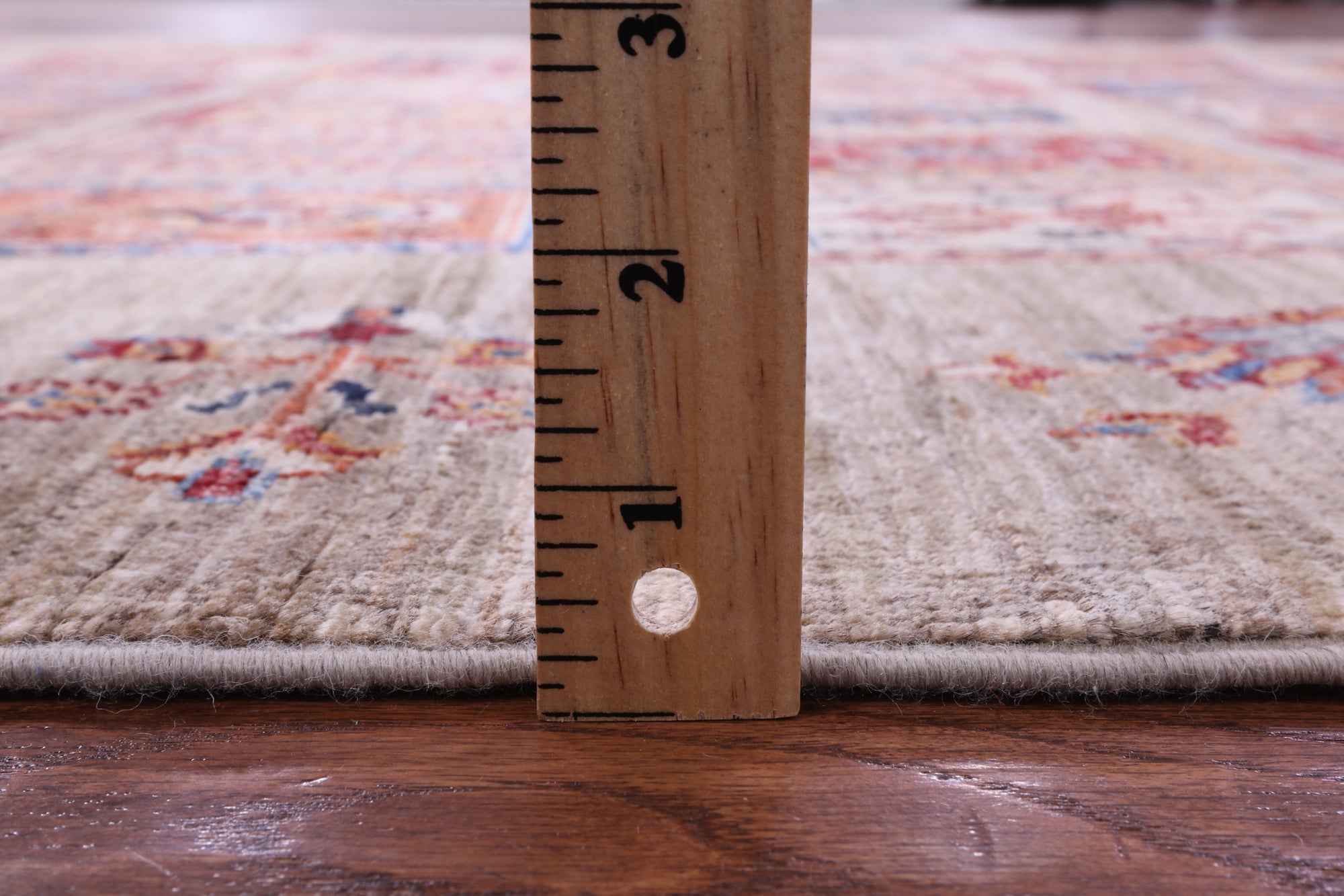 Garden Design Persian Handmade Wool Rug - 5' 9" X 8' 3" - Golden Nile