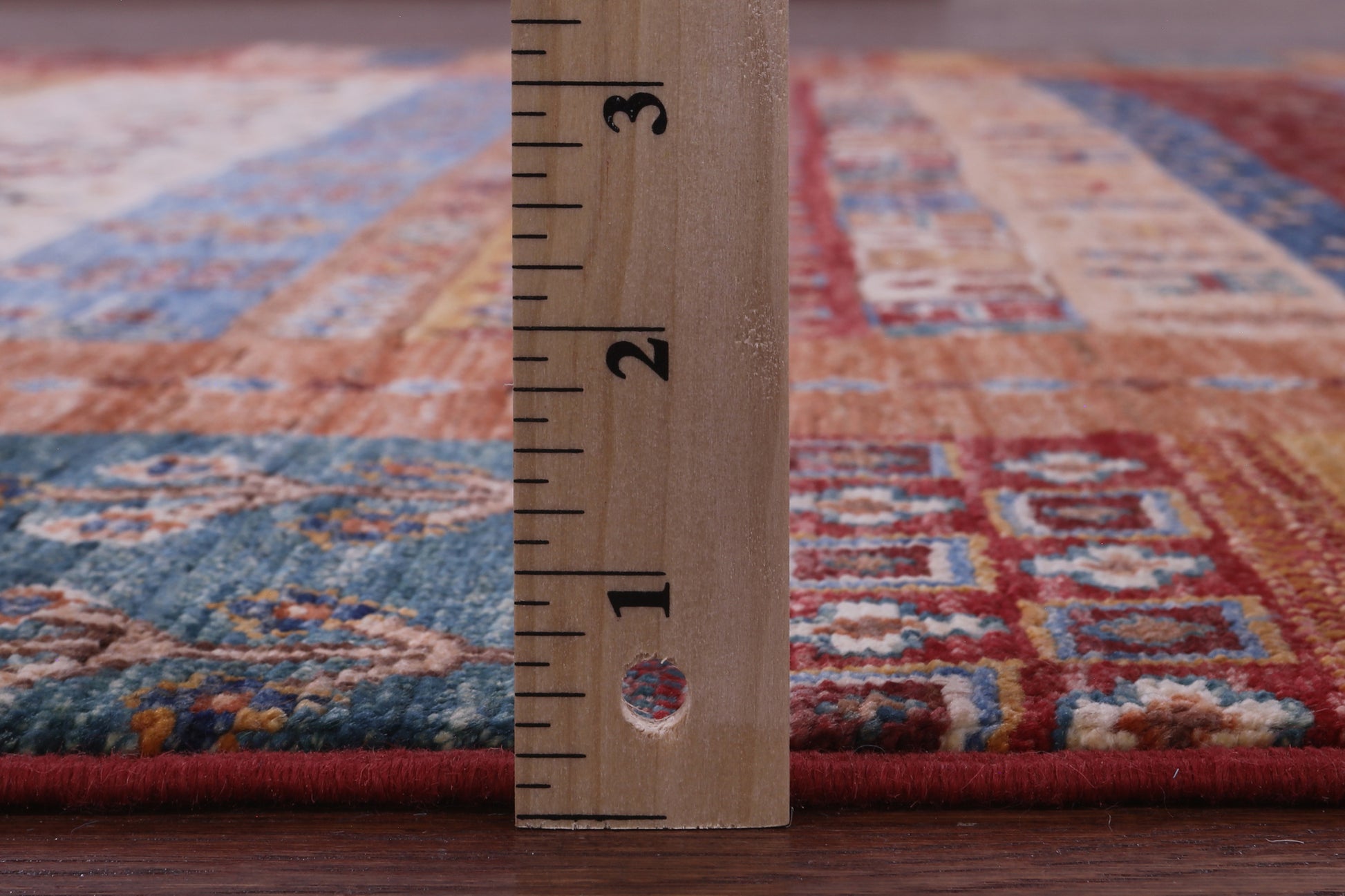 Tribal Persian Gabbeh Hand Knotted Wool Rug - 5' 7" X 7' 10" - Golden Nile