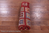 Red Garden Design Persian Hand Knotted Wool Rug - 5' 11" X 7' 9" - Golden Nile