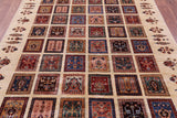 Ivory Garden Design Persian Hand Knotted Wool Rug - 5' 11" X 7' 6" - Golden Nile