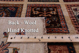Ivory Garden Design Persian Hand Knotted Wool Rug - 5' 11" X 7' 6" - Golden Nile