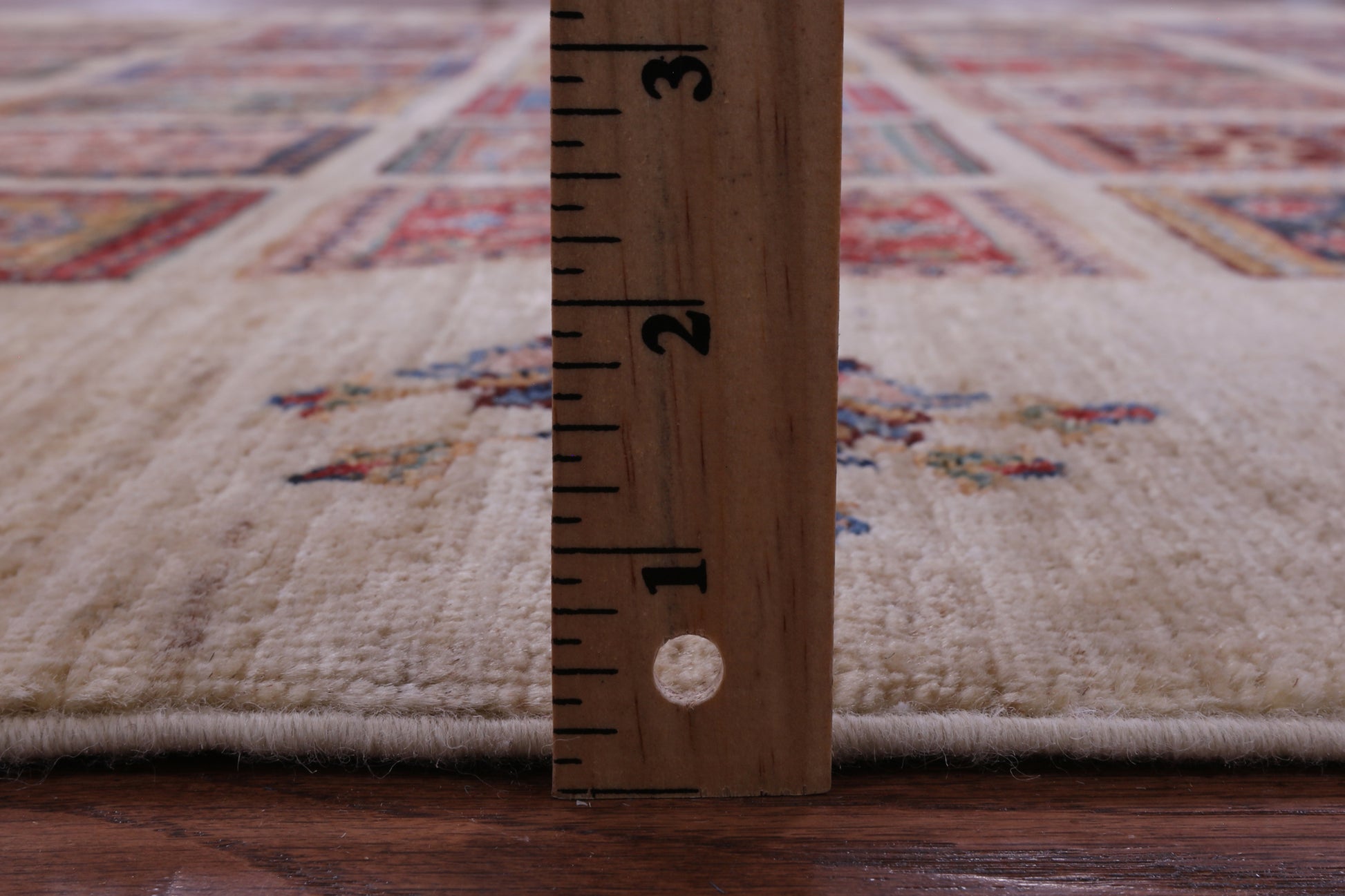Ivory Garden Design Persian Hand Knotted Wool Rug - 5' 11" X 7' 6" - Golden Nile