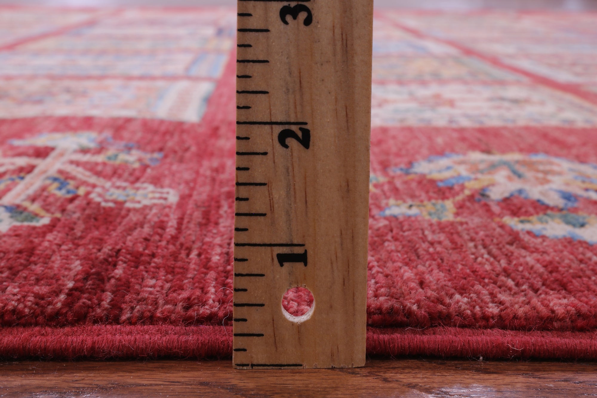 Red Garden Design Persian Hand Knotted Wool Rug - 5' 11" X 7' 7" - Golden Nile