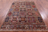 Tribal Persian Gabbeh Hand Knotted Wool Rug - 5' 9" X 8' 2" - Golden Nile
