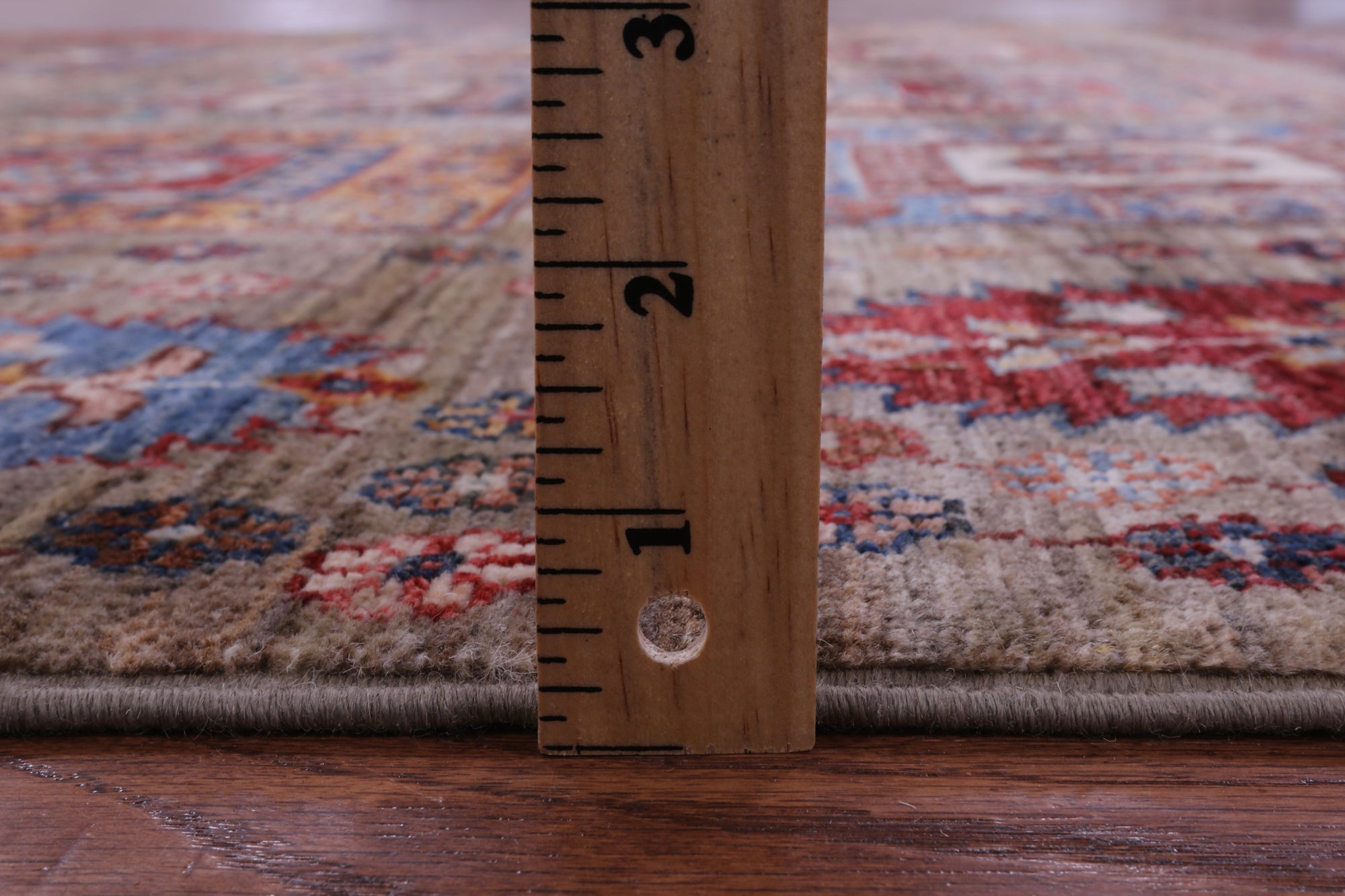Tribal Persian Gabbeh Hand Knotted Wool Rug - 5' 9" X 8' 2" - Golden Nile