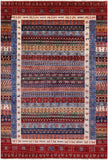 Tribal Persian Gabbeh Hand Knotted Wool Rug - 6' 11" X 10' 1" - Golden Nile