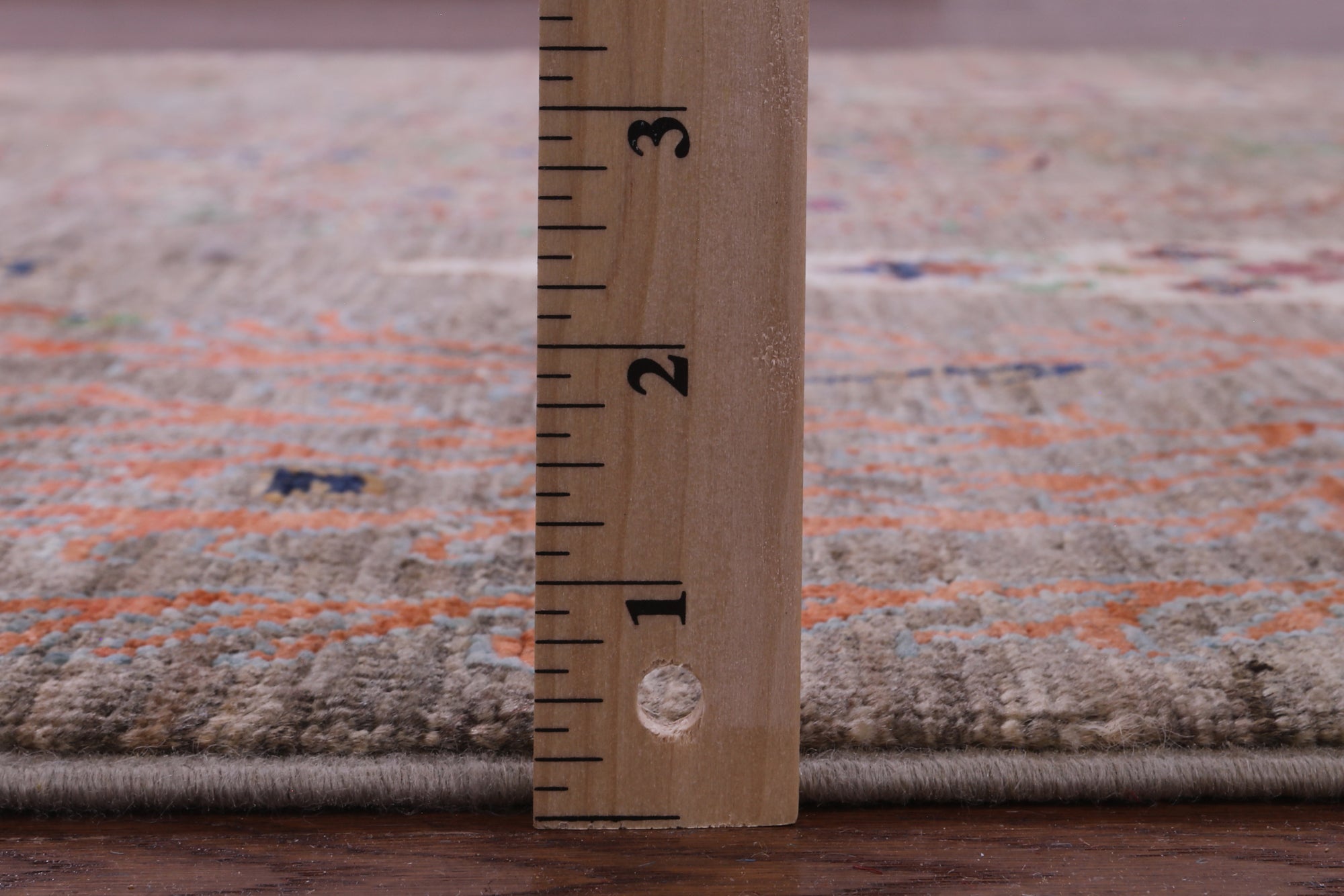 Persian Gabbeh Tribal Hand Knotted Wool Rug - 5' 0" X 6' 8" - Golden Nile