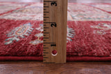 Red Garden Design Persian Hand Knotted Wool Rug - 5' 2" X 6' 6" - Golden Nile