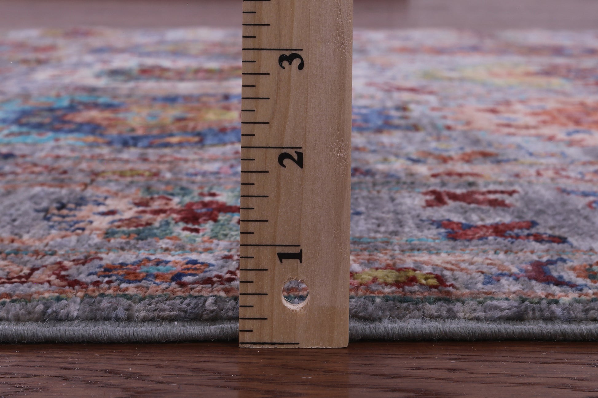 Turkmen Ersari Hand Knotted Wool Rug - 5' 0" X 6' 10" - Golden Nile