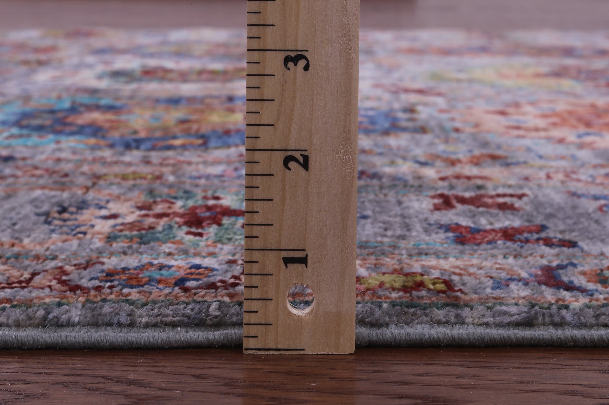 Turkmen Ersari Hand Knotted Wool Rug - 5' 0" X 6' 10" - Golden Nile